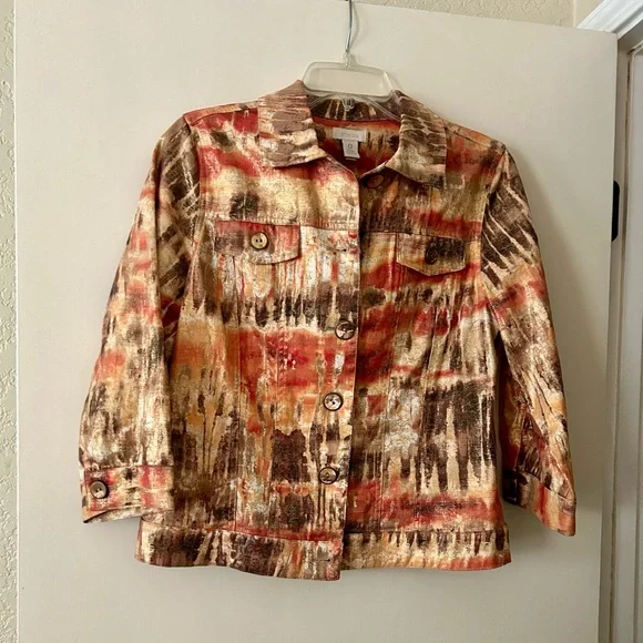 Chico’s 80s/90s Vintage Jacket - Picture 2 of 4